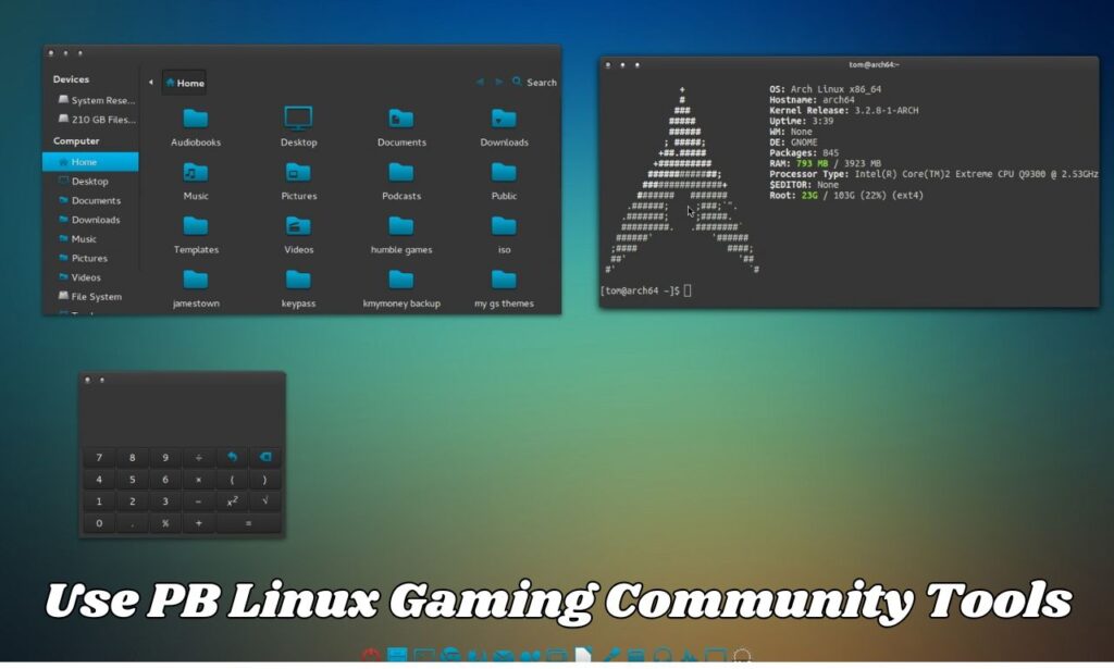 Use PB Linux Gaming Community Tools