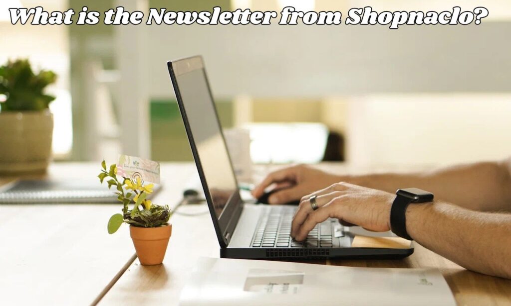 What is the Newsletter from Shopnaclo?