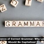 The Importance of Correct Grammar: Why Lake Texoma Should Be Capitalized