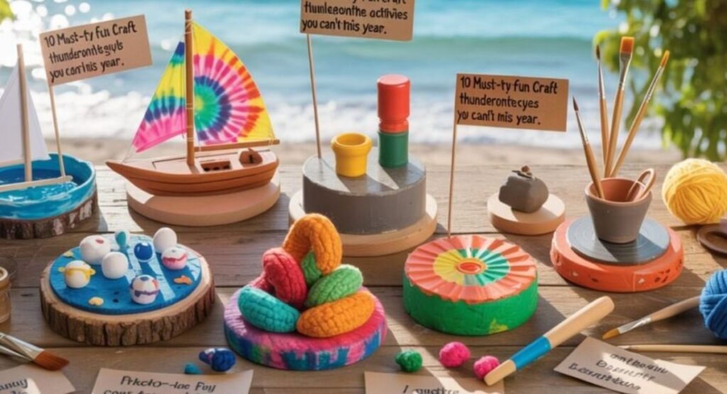 Craft Activity Locations at the Event
